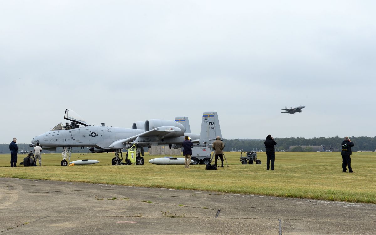 Fairchild Republic A-10A Thunderbolt II; now A-10C