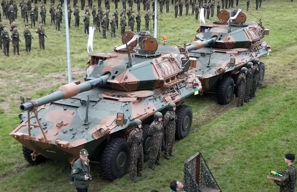 Brazilian Army commissions first Centauro II BR armored vehicles
