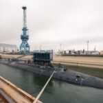 HII Launches Virginia-Class Submarine USS Arkansas (SSN 800) at Newport News